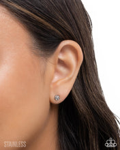 Load image into Gallery viewer, Paparazzi ♥ Rose Recognition - Silver ♥ Post E2144