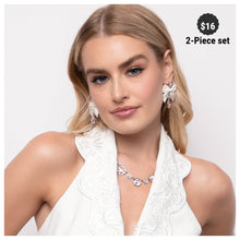 Load image into Gallery viewer, Paparazzi ♥ Genteel Gallery Necklace &amp; Genteel Glam Post Earrings - Pink Set ♥ S147