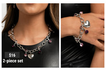 Load image into Gallery viewer, Paparazzi ♥ Seesaw Statement Necklace &amp; Seesaw Shimmer Bracelet - Purple Set ♥ S184