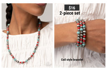 Load image into Gallery viewer, Paparazzi ♥  Southwestern Story Necklace &amp; Southwestern Surprise Bracelet - Multi Set ♥ S197