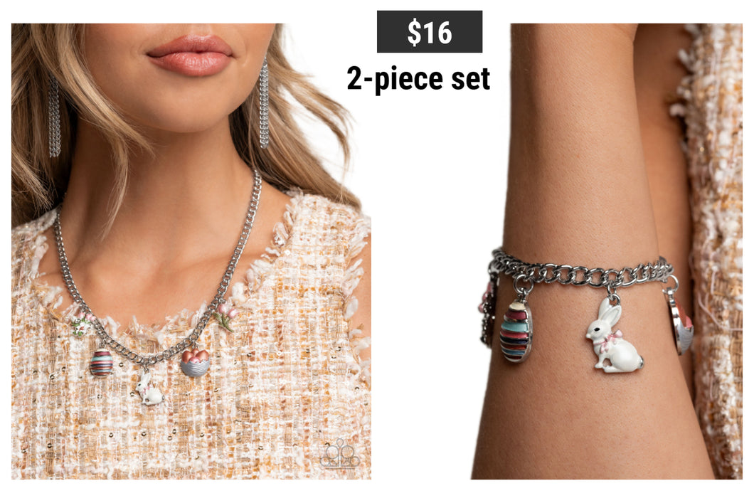 Paparazzi ♥ Easter Embellishment Necklace & Easter Enhancement - Multi ♥ S201