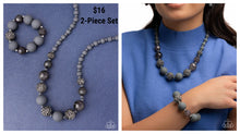 Load image into Gallery viewer, Paparazzi ♥ Hematite Hallmark - Silver ♥ S213