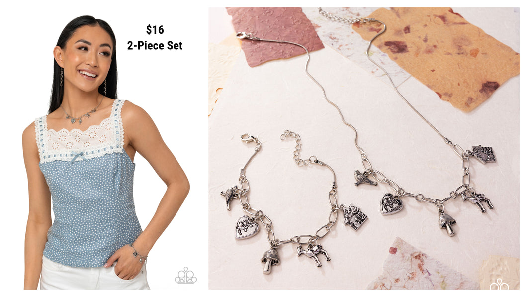 Paparazzi ♥ Fairytale Foundation - Silver ♥ S214