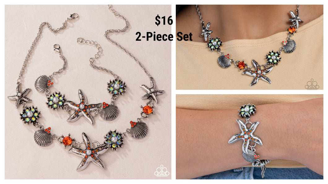 Paparazzi ♥ Starfish Solo - Orange ♥ S216