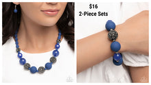 Load image into Gallery viewer, Paparazzi ♥ Hematite Hallmark - Blue ♥ S218