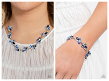 Load image into Gallery viewer, Paparazzi ♥ Swimming in Sparkles Necklace &amp; Poolside Perfection Bracelet ♥ Blue Set - S82
