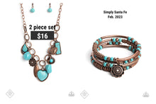 Load image into Gallery viewer, Paparazzi ♥ Simply Santa Fe - Complete Trend Blend ♥ SSF-0223 2 pieces
