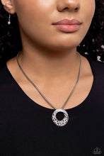 Load image into Gallery viewer, Paparazzi ♥ Scintillating Spiral - White ♥ Necklace EX42