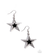 Load image into Gallery viewer, Paparazzi ♥ Self-Assured Stars - Black ♥ E2092