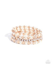 Load image into Gallery viewer, Paparazzi ♥ Serene Stack - Rose Gold ♥ B907