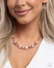 Load image into Gallery viewer, Paparazzi ♥ Serrated Sensation Necklace &amp; Serrated Secret Bracelet - Copper ♥ 2-Piece Set S140