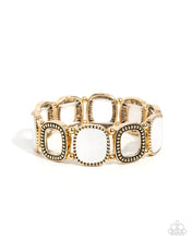 Load image into Gallery viewer, Paparazzi ♥ Socialite Shells - Gold ♥ Bracelet EX78