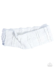 Load image into Gallery viewer, Paparazzi ♥ Soft Statement - White ♥ Head Band C75