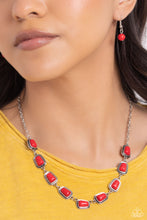 Load image into Gallery viewer, Paparazzi ♥ Southern Safari Necklace &amp; Chasing Canyons Bracelet - Red Set ♥ S113