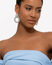Load image into Gallery viewer, Paparazzi ♥ Sparkly Safeguard - White LOP  ♥ Post E2166