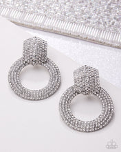 Load image into Gallery viewer, Paparazzi ♥ Sparkly Safeguard - White LOP  ♥ Post E2166