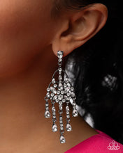Load image into Gallery viewer, Paparazzi ♥ Sparkly Shimmy - White ♥ Post E2194