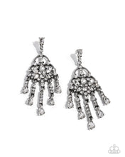 Load image into Gallery viewer, Paparazzi ♥ Sparkly Shimmy - White ♥ Post E2194