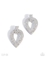 Load image into Gallery viewer, Paparazzi ♥ Stop and Shimmer - White ♥ Clip-On E2100