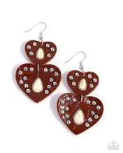 Load image into Gallery viewer, Paparazzi ♥ Studded Sister - White ♥ E2156