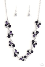 Load image into Gallery viewer, Paparazzi ♥ Poolside Perfection Bracelet &amp; Swimming in Sparkles Necklace ♥ Purple Set S91