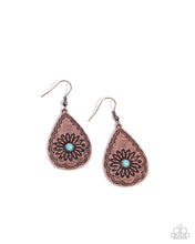 Load image into Gallery viewer, Paparazzi ♥  Teardrop Trade - Copper ♥ E2161