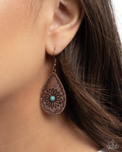 Load image into Gallery viewer, Paparazzi ♥  Teardrop Trade - Copper ♥ E2161