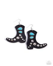 Load image into Gallery viewer, Paparazzi ♥ These Boots Were Made for Dancing - Black ♥ E2096