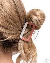 Load image into Gallery viewer, Paparazzi ♥ Transparent Texture - Orange ♥ Hair Clip C34