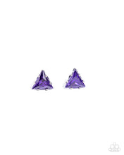 Load image into Gallery viewer, Paparazzi ♥ Triangular Twinkle - Purple ♥ Post E1799