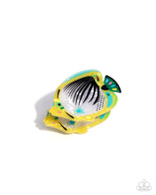 Load image into Gallery viewer, Paparazzi ♥ Tropical Tail - Yellow ♥ Hair Clip C56