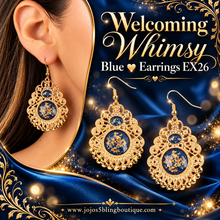 Load image into Gallery viewer, Paparazzi ♥ Welcoming Whimsy - Blue ♥ Earrings EX26