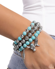 Load image into Gallery viewer, Paparazzi ♥ Western Wardrobe - Blue ♥ B1042