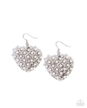 Load image into Gallery viewer, Paparazzi ♥ Woven Delight - White ♥ E2138
