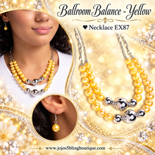 Load image into Gallery viewer, Paparazzi ♥ Ballroom Balance - Yellow ♥ Necklace EX87