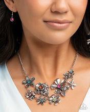 Load image into Gallery viewer, Paparazzi ♥ Floral Fate Necklace &amp; Floral Fluke Bracelet - Multi Set  ♥ S189