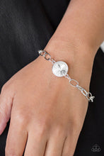 Load image into Gallery viewer, She Sparkles On Necklace &amp; All Aglitter Bracelet - White S26