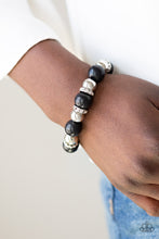Load image into Gallery viewer, The Ruling Class Necklace &amp; Ruling Class Radiance Bracelet Set - Black S77