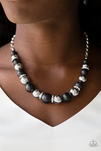 Load image into Gallery viewer, The Ruling Class Necklace &amp; Ruling Class Radiance Bracelet Set - Black S77