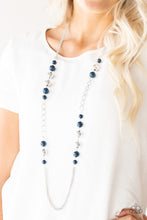 Load image into Gallery viewer, Uptown Talker Necklace &amp; All Dressed UPTOWN Bracelet Set - Blue S78