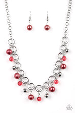 Load image into Gallery viewer, Fiercely Fancy Necklace &amp; Fancy Fascination - Red Set S72