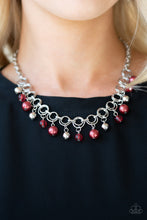 Load image into Gallery viewer, Fiercely Fancy Necklace &amp; Fancy Fascination - Red Set S72