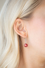Load image into Gallery viewer, Fiercely Fancy Necklace &amp; Fancy Fascination - Red Set S72
