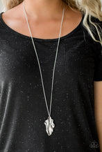 Load image into Gallery viewer, Fiercely Fall Necklace &amp; Fall Into Fall Earrings - Silver S53