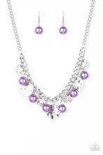 Load image into Gallery viewer, Seaside Sophistication Necklace &amp; SEA In A New Light Bracelet - Purple S45