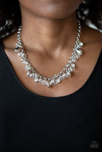 Load image into Gallery viewer, Downstage Dazzle Necklace &amp; Dazing Dazzle - White Set S76