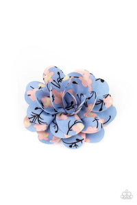 Paparazzi ♥ Springtime Eden - Blue ♥ Hair Clip (C-2)