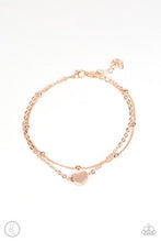Load image into Gallery viewer, Ocean Heart - Rose Gold Anklet