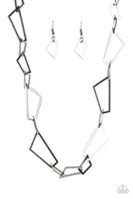 Load image into Gallery viewer, Shattering Records Necklace &amp; Shattered Shine Bracelet - Black S54