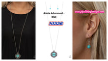 Load image into Gallery viewer, Adobe Adornment - Blue N1336